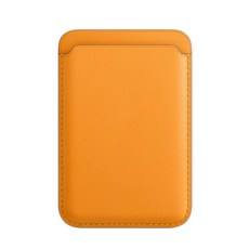 아이폰 12 pro max mini 맥세이프 magsafe 가죽 카드 지갑, 1개, 12 [옐로우]