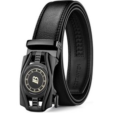 보스탄텐 남성 벨트 가죽 라쳇 남성용 드레스 앤 캐주얼 버클 트림 투 핏