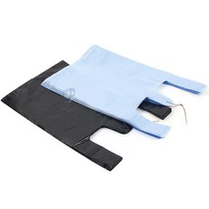 분리수거 비닐봉투 봉지 손잡이 마트 배접 평판, 평판쓰레기봉투 대 80L(검정 50장 1개), 1개