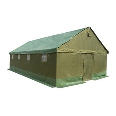 야외 대형 텐트 공사 군용천막 막사 야전텐트, 2*3m
