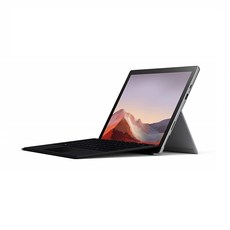 Microsoft QWT-00001 Surface Pro 7 - 12.3 Touch Screen Intel Core i3 4GB Memory 128GB SSD with Black Type Cover (Latest Model) Platinum