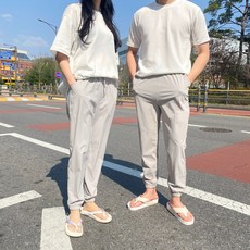 [이브컴퍼니] 남녀공용 아이스 냉장고 여름 조거팬츠 바지 4XL 빅사이즈 리뷰후기