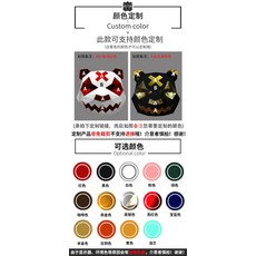 DIY 홈 파티 입체 마스크 3D 가면 호러 페이퍼 공예 팬더 가면 무도회 유튜버 탈 얼굴, 색상 맞춤 제작