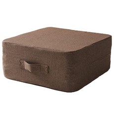 시스템 K 트램폴린 실내용 운동 패브릭 트레이닝 다이어트 트럼포링크션 브라운 1) 45×45 cm