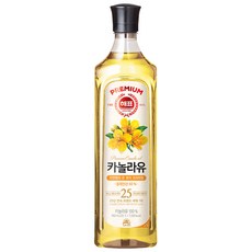 해표 카놀라유 900ml, 3개