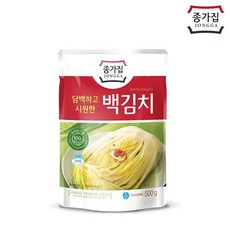 종가집 백김치 500G, 단일상품, 기타, 기타