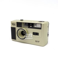 VIBE 501F 독일필름카메라 필름카메라입문용 키즈프린트카메라 안보현카메라 손안에마트, 샴페인