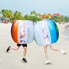 두 가지 보험 바 공 풍선 범퍼 축구 직경 인간의 햄스터 1.5 미터에 두 드리게 된 바디 Zorb 공 성인 청소년 야외 팀 게임 게임, 본상품, 본상품