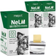 미펫 낼름 필름 강아지 영양제 30매, 3개