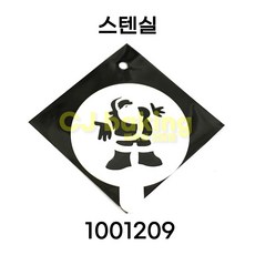 cjbaking 스텐실 크리스마스1001209 산타, 1개