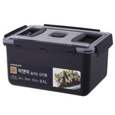 락앤락 숨쉬는 김치통 그레이, 9.5L, 1개