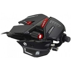 Mad Catz (매드 캣츠) R.A.T.8 플러스 유선 게이밍 마우스 FPS위한 최대 16000DPI 무단계 조정 DPI 스나, 단일상품, 단일상품