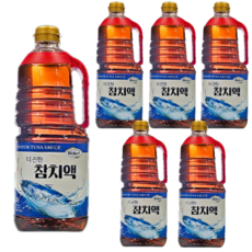 더 진한 참치액 웰크리 참치액 참치액젓, 6개, 1.8L