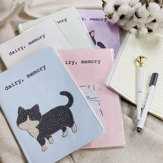 냥이 보석십자수 다이어리, 코숏