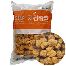 맘모스 치킨팝콘 2kg 콜팝 팝콘강정 간식 튀김, 1개