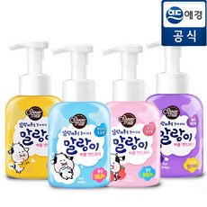 샤워메이트 애경 말랑카우 버블 핸드워시 500ml x 3개, 선택완료, 선택완료, 03.바나나우유향 500ml 3개