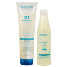 Salerm 살렘 21 실크 단백질 샴푸 리브인 컨디셔너 총250ml, 1개, 590g