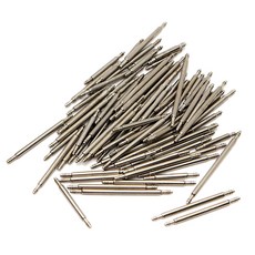 108pcs 8 25mm 스테인레스 스틸 시계 밴드 스트랩 스프링 바 링크 핀 리무버 새로운 실버|수리 도구 & 키트|