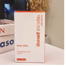 본사 정품) 데일리 프로 글루타치온 4g x 30포 / 건조효모 저분자피쉬콜라겐