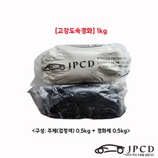 [고강도속경화] 시바툴 레진(검정색) 1kg