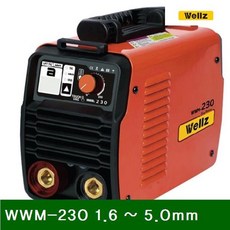 인버터 DC ARC 용접기 WWM-230 1.6 - 5.0mm (1EA) 용접공구 용접기자재 용접용품 용접기자재, 1개