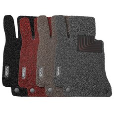 카마루 코일매트 바닥 카매트 벤츠 CLA클래스 C118 (20~현재), 4륜, 블랙