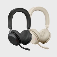 테온셀 자브라 Jabra Evolve2 75 Stereo 블루투스 헤드셋/컨퍼런스콜/MS Teams/Zoom/Skype, Black Stereo MS USB-A(27599-99