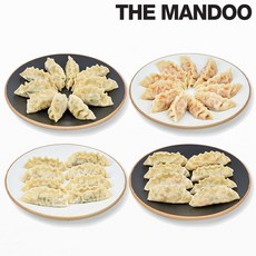 [홍진경 더만두] 비건만두 4종 패키지, 4개, 350g