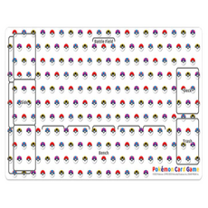 포켓몬 카드 게임 플레이매트 몬스터볼