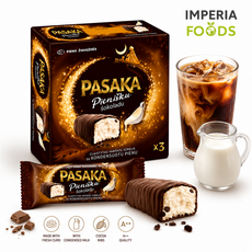 Сырки глазированные Pasaka с шоколадом и сгущенкой, 3 шт. по 40 г