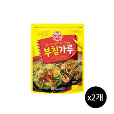 오뚜기 부침가루, 500g, 2개
