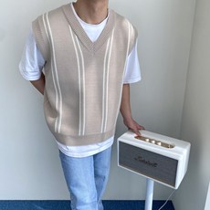 남자빅사이즈니트조끼