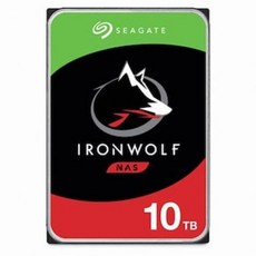 씨게이트 IronWolf 10TB HDD 하드디스크 NAS [ST10000VN0008], 하드 드라이브 - 씨게이트10tb나스하드디스크