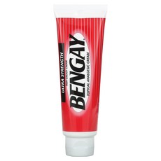 Bengay 국부 통증 완화 크림 초강력 113g(4oz), 113g, 1개