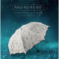 원미라클 UV 자외선 차단 미니 3단 양산 우산
