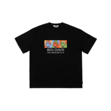 BEN DAVIS 벤데이비스 ORIGINAL GORILLA FACE SS TEE 반팔티셔츠 블랙 매장정품