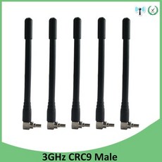 [해외] 5PCS 3G 4G LTE 안테나 3DBI CRC9 플러그 커넥터 ANTENA 19202670 MHZ 무선 4G 모뎀 LTE 리피터 안테나 안테나, 상세내용표시