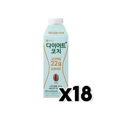 종근당 다이어트코치 커피맛 단백질음료 280ml x 18개