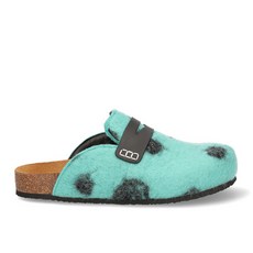 JW앤더슨 20SS 여성 달마시안 로퍼 뮬 그린 FW0014FA0022