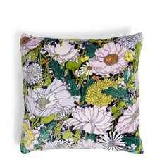 Vera Bradley 장식용 쿠션 블룸 붐, 원 사이즈, 노르딕 포레스트 스트라이프