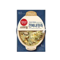 햇반 소프트밀 전복내장죽 280g, 10개