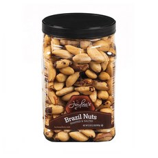 제이비스 로스티드 솔티드 브라질 넛츠 907g Jaybees Roasted Salted Brazil Nuts, 1개