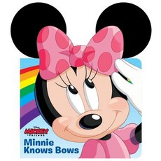 (영문도서) Minnie Knows Bows Board Books, Disney Press, English, 9781368045018
