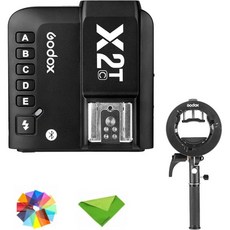 무선동조기 정품 장비 스트로보 캐논용 Godox X2TC TTL 무선 플래시 트리거 S2 홀더 브래킷 18000s HSS 블루투스 연결 지원 iOS안드로이드 앱 컨트롤러 새로운, 무선동조기 정품 장비 스트로보 캐논용 Godox X2T