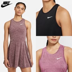 나이키 코트 ADVANTAGE 테니스 드레스 핑크 CV4692