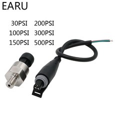 테스터 측정 DC 5V 1 8NPT 압력 변환기 트랜스미터 센서 스테인레스 스틸 오일, 300psi