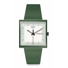 스와치 손목시계 What IF... Green What 이프... 그린 SO34G700 그린