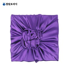 청담보자기 공단 보자기 대형 108cm, 10개, 진보라