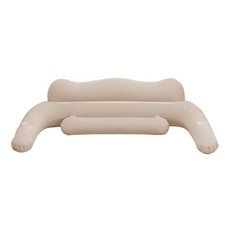 [봄시즌특가]Frokom 에어매트 캠핑 자충매트 펌프내장형 높이 40cm 야외 캠핑용 휴대용 간이침대, 에어등받이