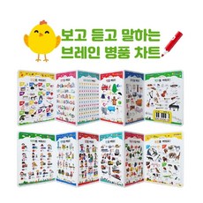 보고 듣고 말하는 브레인 병풍차트(병풍책), 인북, 인북 편집부(저)